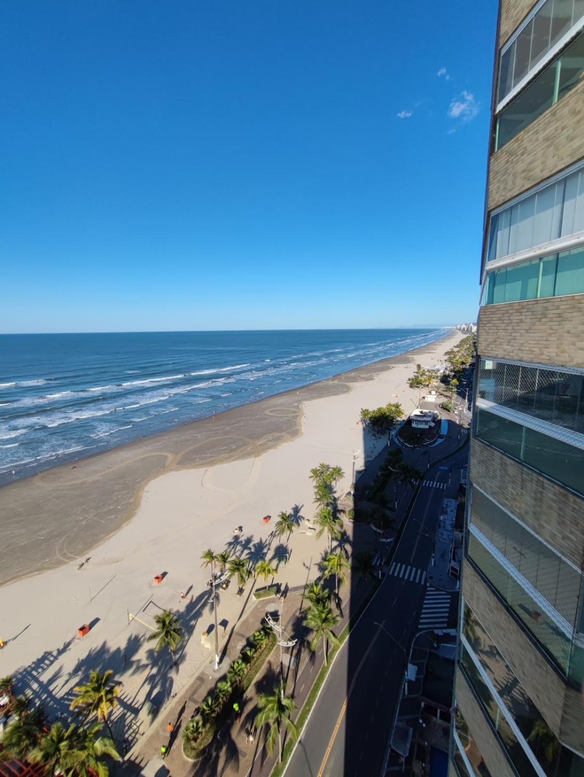 Apartamento Kitnet Pe Na Areia Praia Ocian Praia Grande  Exteriör bild