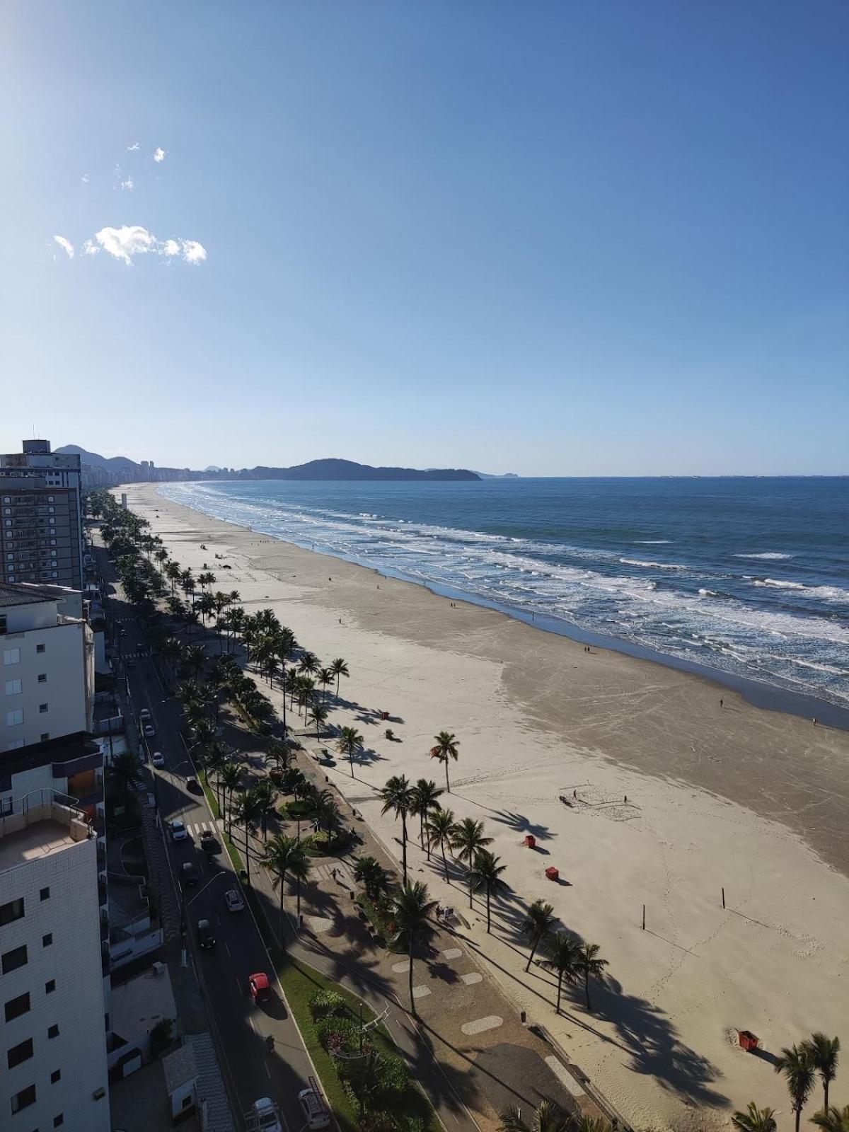 Apartamento Kitnet Pe Na Areia Praia Ocian Praia Grande  Exteriör bild