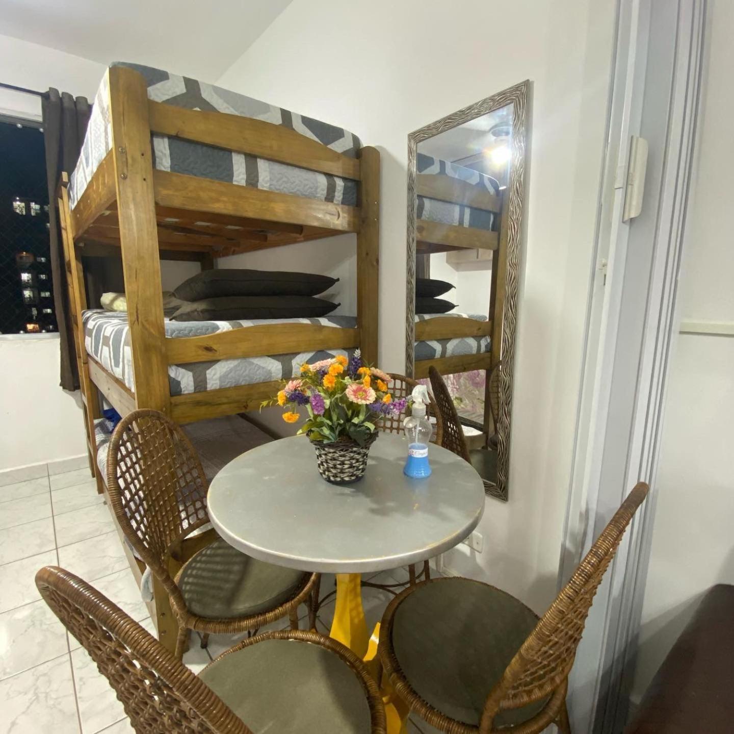 Apartamento Kitnet Pe Na Areia Praia Ocian Praia Grande  Exteriör bild