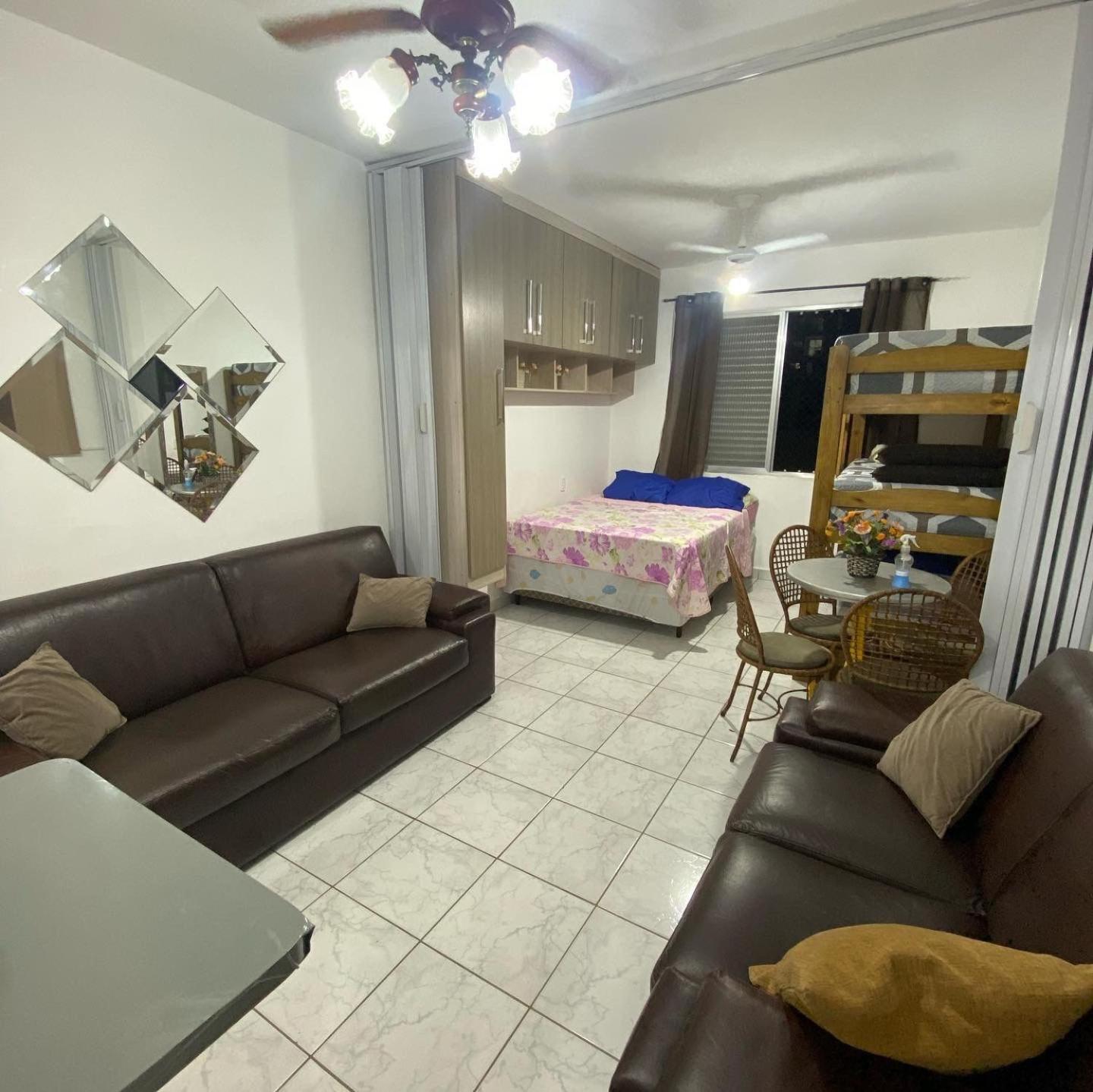 Apartamento Kitnet Pe Na Areia Praia Ocian Praia Grande  Exteriör bild