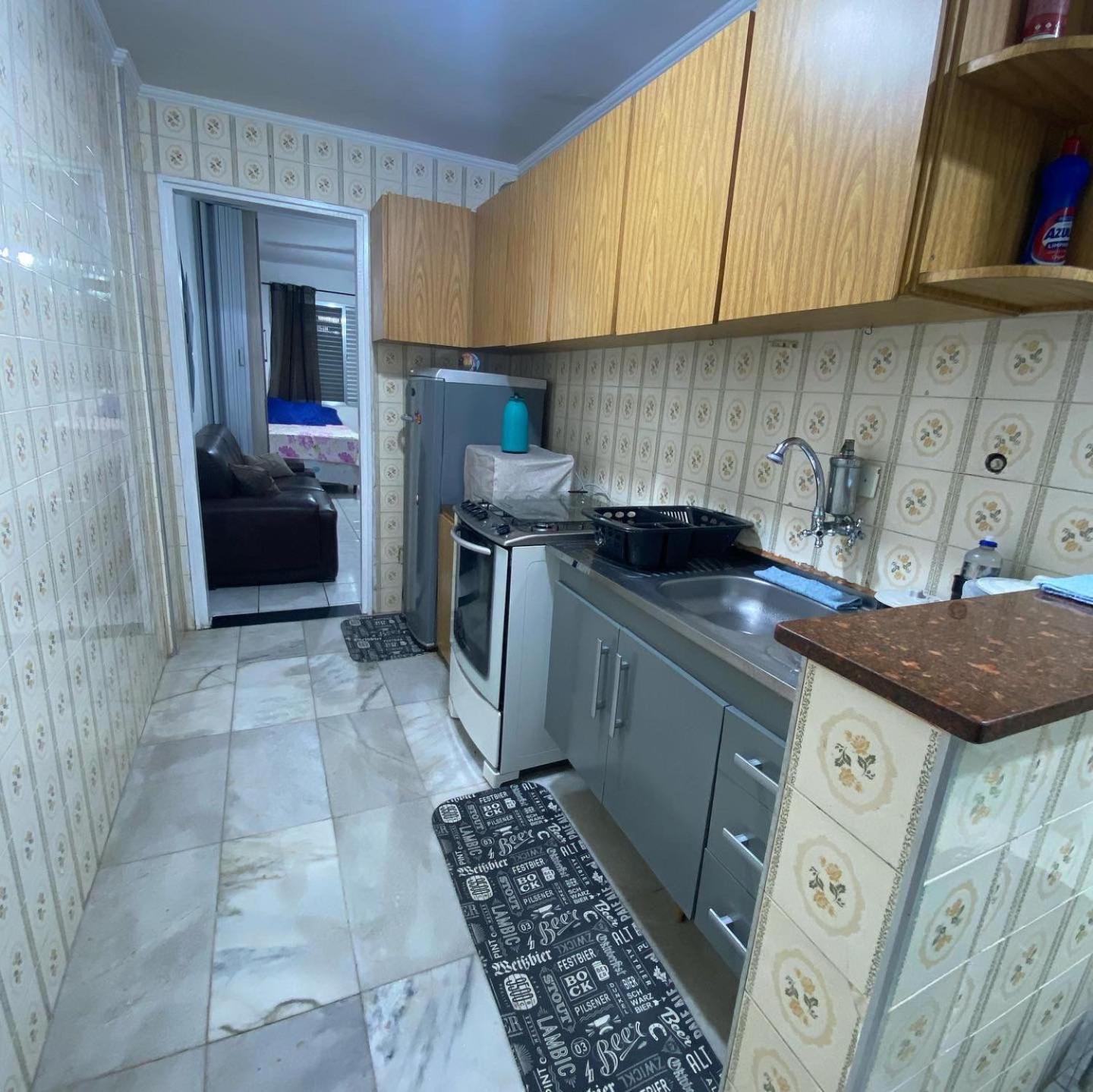 Apartamento Kitnet Pe Na Areia Praia Ocian Praia Grande  Exteriör bild