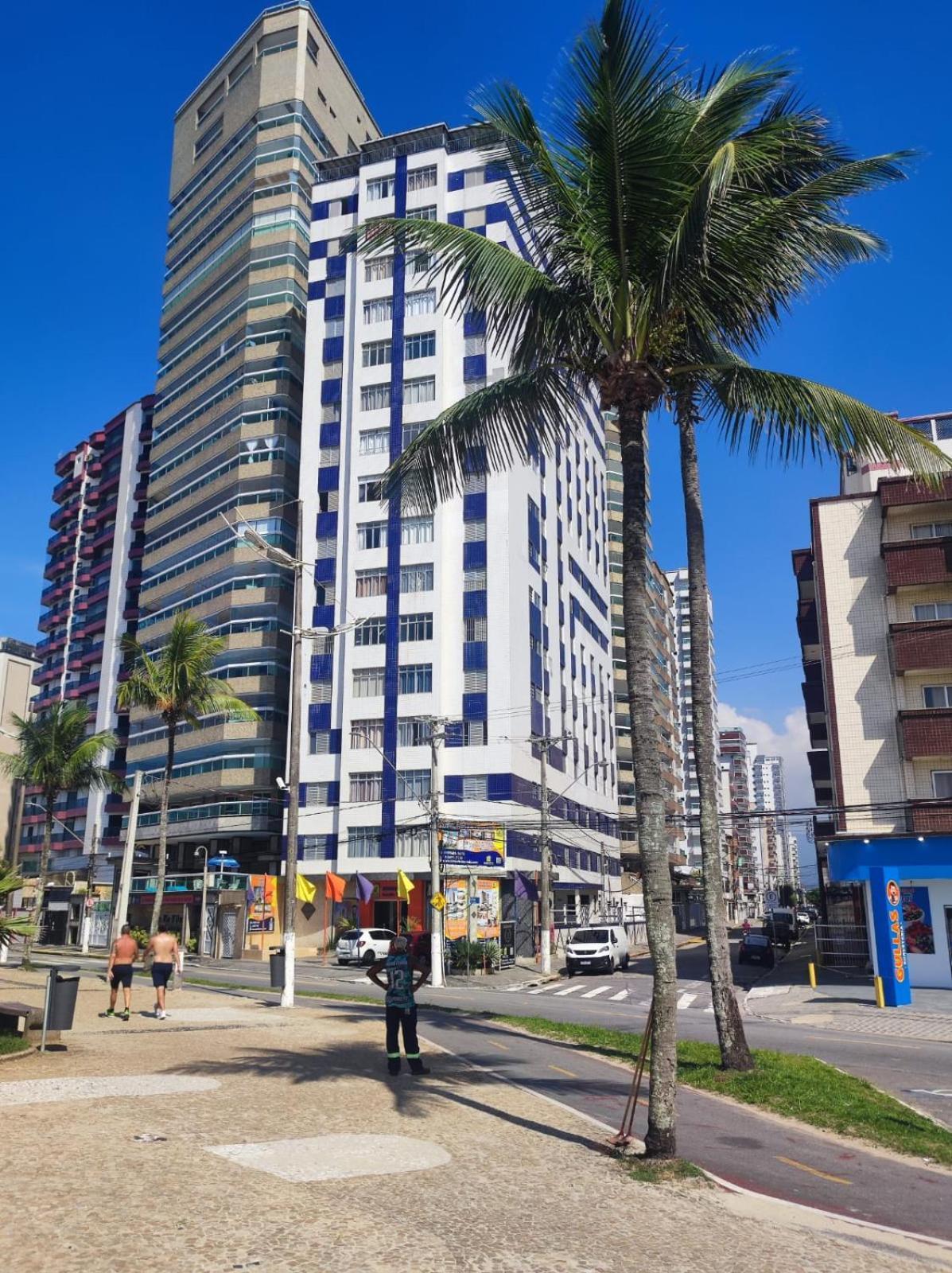 Apartamento Kitnet Pe Na Areia Praia Ocian Praia Grande  Exteriör bild