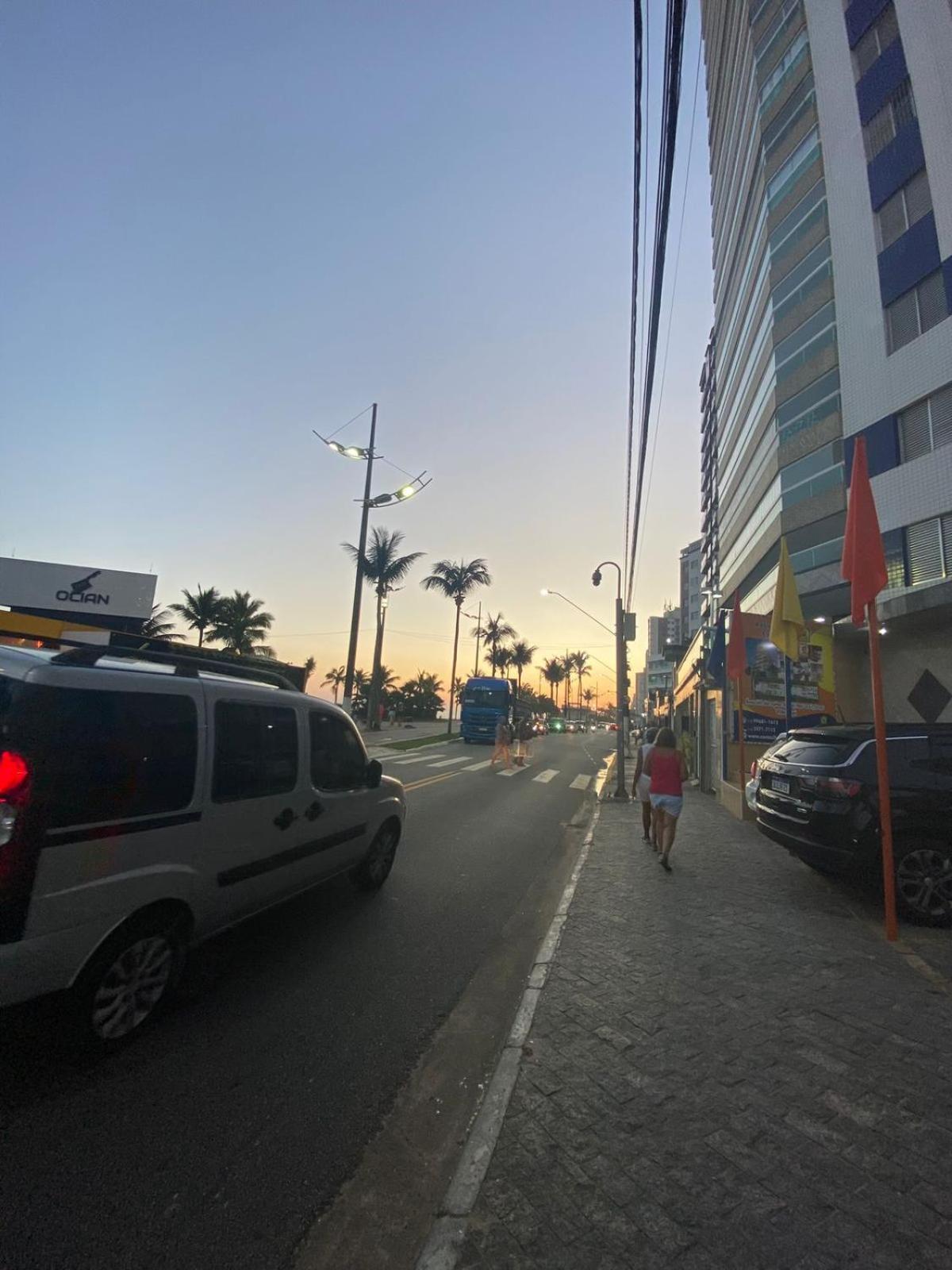 Apartamento Kitnet Pe Na Areia Praia Ocian Praia Grande  Exteriör bild