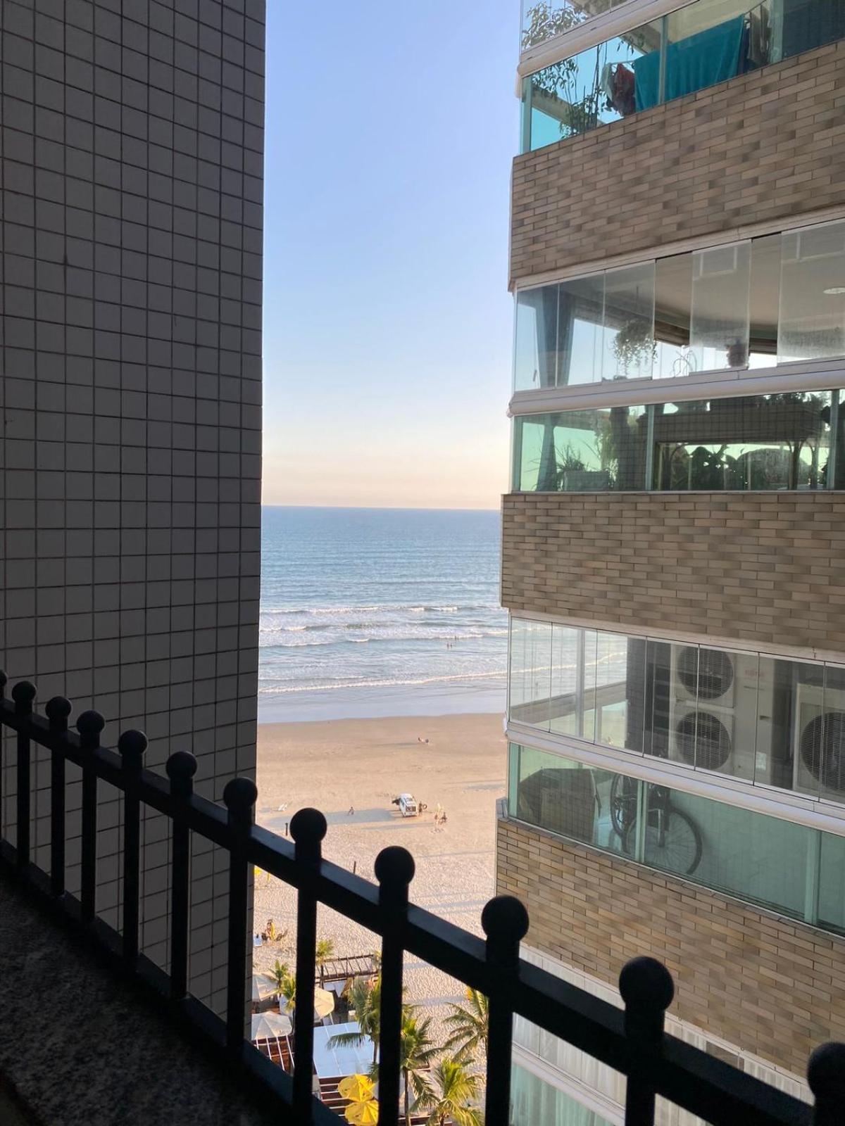 Apartamento Kitnet Pe Na Areia Praia Ocian Praia Grande  Exteriör bild